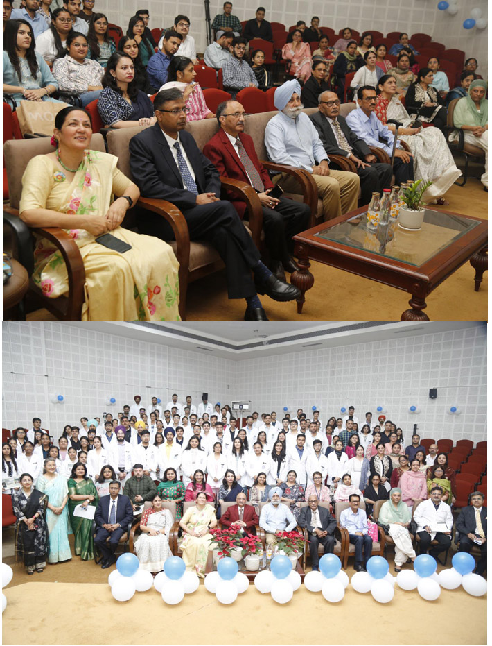 White Coat Ceremony held at D.B.R. Ambedkar State Institute of Medical Sciences